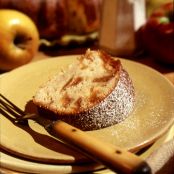 Lemony Apple-Cider Caramel Cake
