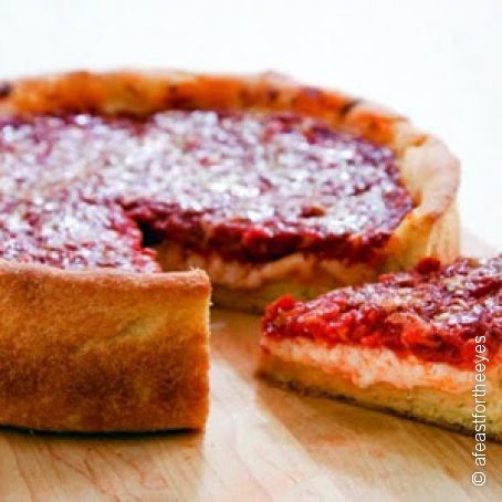 Chicago Style Deep Dish Pizza