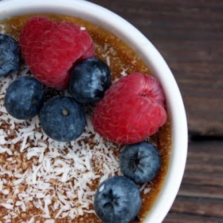 Coconut Crème Brûlée