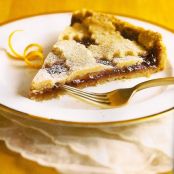 Linzertorte with Cherry-Orange Filing