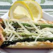 Asparagus & Parmesan Cream Pastry
