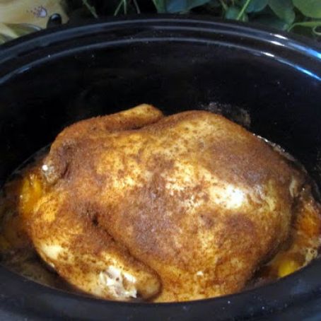 Spice Rub Crock Pot Chicken