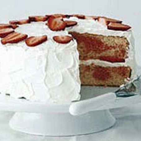 Strawberry Swirl Cake
