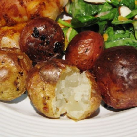 Roasted Baby Potatoes with Herbs
