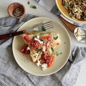 Baked Cod with Feta and Tomatoes