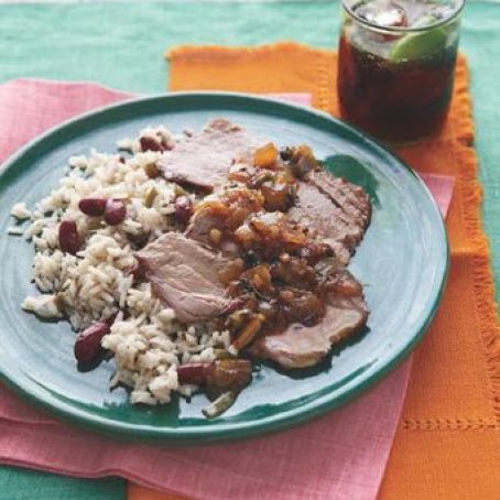 Roasted Pork with Onions & Citrus