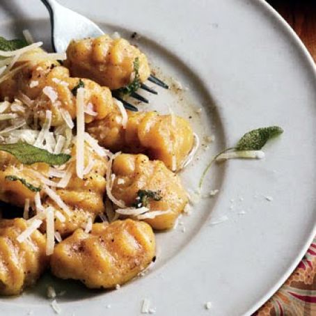 Butternut Squash Gnocchi with Sage Brown Butter
