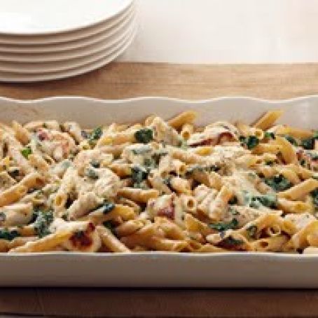 Chicken-Penne Florentine Bake