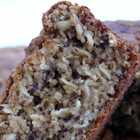 Yogurt Banana Oat Muffins