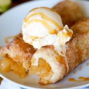 Baked Apple Pie Roll Ups