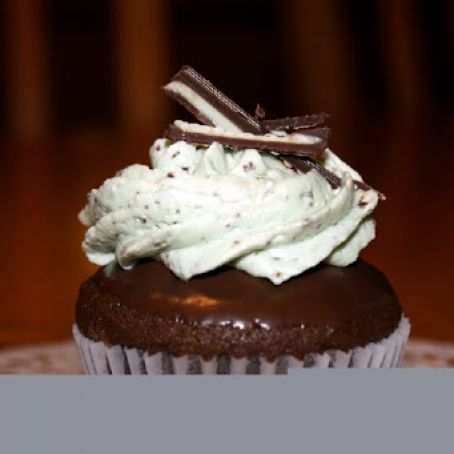 Mint Chocolate Chip Cupcakes