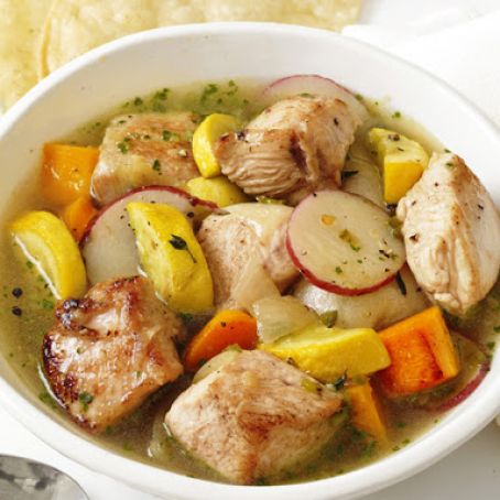 Mexican Turkey and Squash Stew