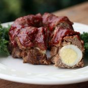 Meatloaf Bundt w/Tunnel of Egg