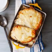 Artichoke Bread Pudding