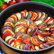 Ratatouille Casserole, Vegetarian Recipe
