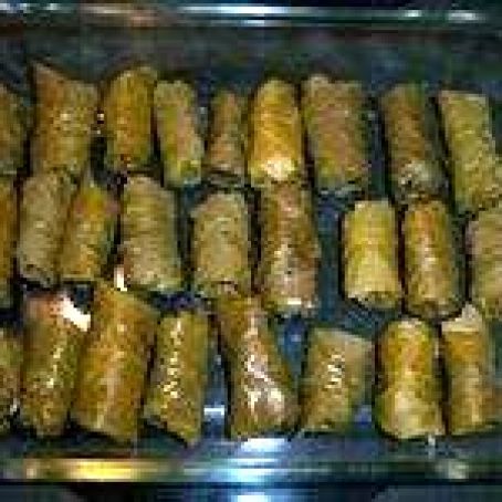Stuffed Wild Grape Leaves