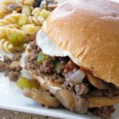Philly Cheesesteak Sloppy Joes