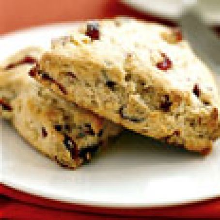 Cranberry Lemon Walnut Scones