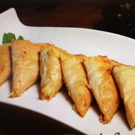 Phyllo Triangles, (Appetizer)