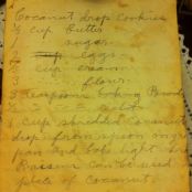 COCANUT DROP COOKIES