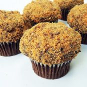 Butterfinger Fudge Filled Cupcakes