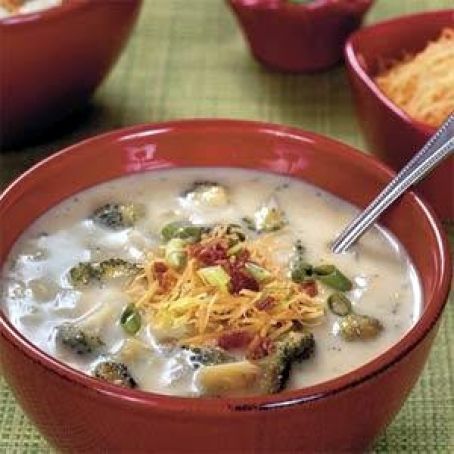 Baked Potato and Broccoli Soup