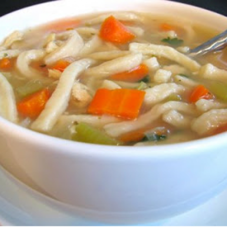 Creamy Chicken Noodle Soup