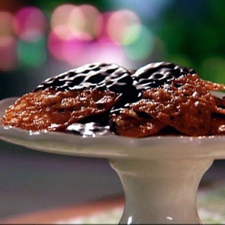 Honey-Almond Lace Cookies*