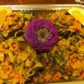 CREOLE STUFFED ARTICHOKES