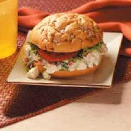 Ranch Chicken Salad Sandwiches Recipe