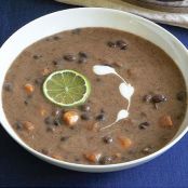 Black Bean Soup with Sweet Potatoes