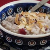 Apple Cinnamon Breakfast Risotto
