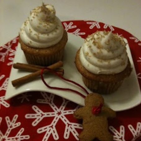 Eggnog Cupcakes