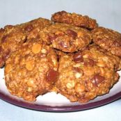 Grandaddy's Crunchy Peanut Butter-Oatmeal Cookies