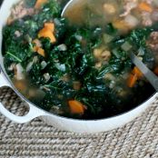 Sausage, Potato and Kale Soup