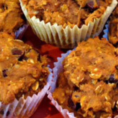 Oatmeal Pumpkin Muffins