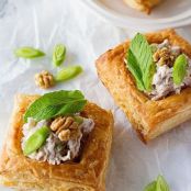 Chicken Walnut Puff Pastry