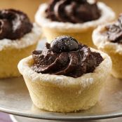 Mocha Hazelnut Truffle Tartlets
