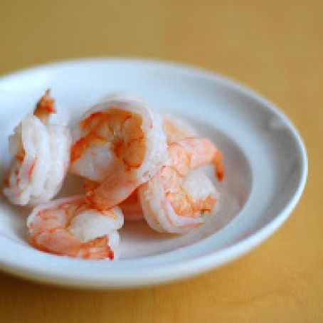 Shrimp and Red onion