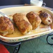 Creamy Arugula & Feta Chicken Rolls