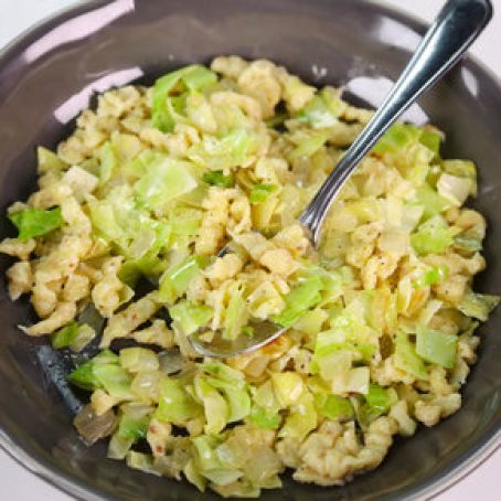 Michael Symon's Spaetzle with Cabbage