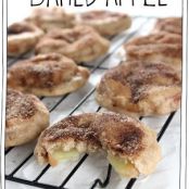 Baked Apple Cinnamon Fritters (vegan)