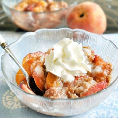 Peach Breakfast Bake