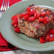 Slow Cooker Egg Casserole with Sausage and Red Pepper