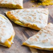 Curried Potato Quesadilla