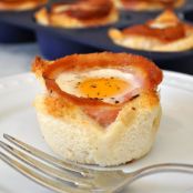 Egg and Pancetta on Toasted Bread