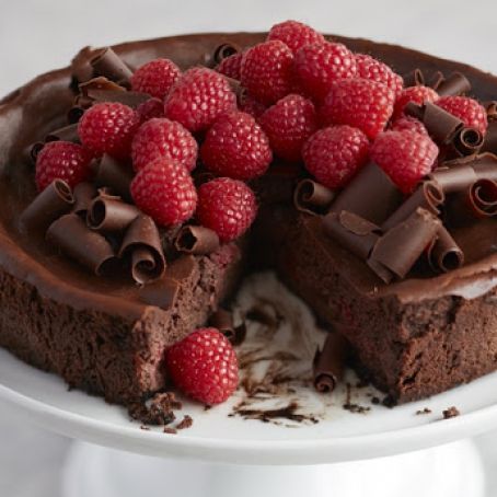 Chocolate Raspberry Cheesecake