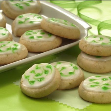 Lime Cooler Cookies (Holiday)
