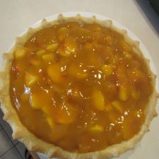 Peach Cream Cheese Pie