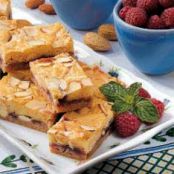 Raspberry Almond Bars